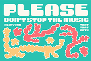Yerk Y2K Font in 3 Styles, a Font by That That Creative (Thumbnail 3 of 15)