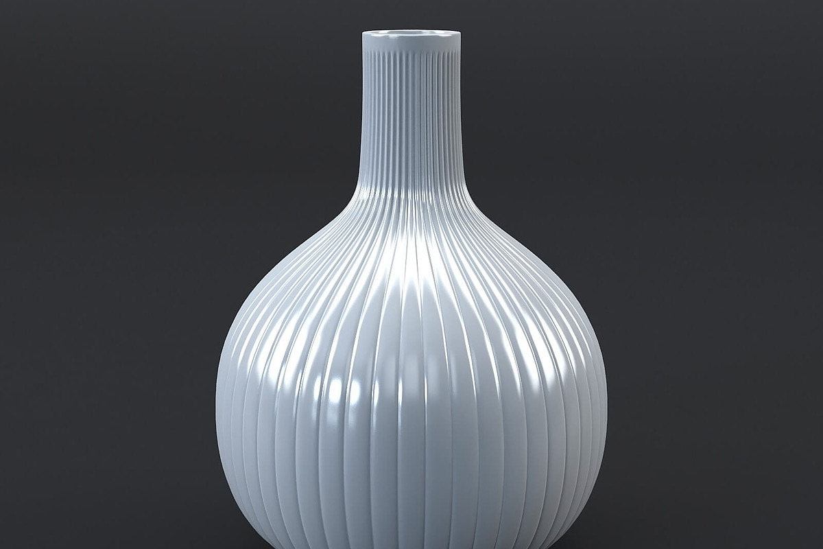 White/Black vases collection, a Furniture 3D Model by RC graphics (Photo 10 of 24)