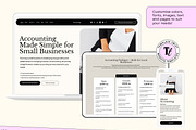 Accountant Wix Studio Website, a Wix Template by Template Twist Shop (Thumbnail 7 of 10)