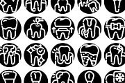 Dentistry care and treatment icons, an Object Graphic by pikepicture (Thumbnail 3 of 3)