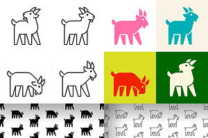 Goat Logo, a Graphic by NataliiaVolyk