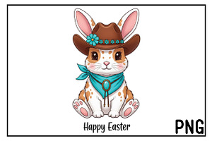 Happy Easter Bunny Sublimation, an Illustration by Black Bird Studio