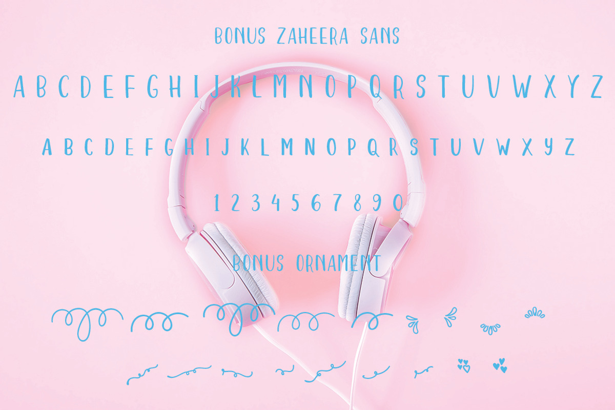 Zaheera Font Duo ( 30 % OFF ) preview 7