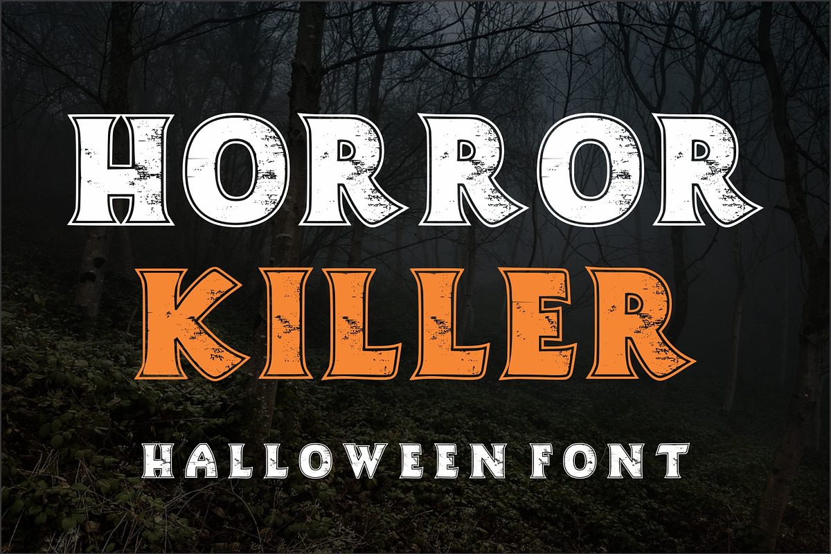 Horror Killer, a Font by Limited.studio (Photo 1 of 6)