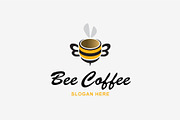 Bee Coffee Logo, a Branding & Logo Template by MotionMount (Thumbnail 1 of 5)