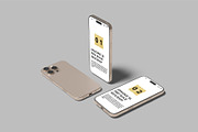 iPhone 16 Pro Max Mockup, an iPhone Mockup by Bangdastudio (Thumbnail 6 of 11)