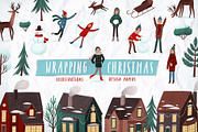 Wrapping Christmas, a Graphic by Darumo Shop (Thumbnail 1 of 9)