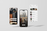 Phone 14 Pro Screen Mockup, an iPhone Mockup by scribrostudio (Thumbnail 2 of 12)