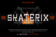 Skaterix - Sport Typeface, a Sans Serif Font by Meizzaluna Design (Thumbnail 1 of 10)