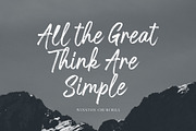 Nervous Brush Font, a Script Font by trustha (Thumbnail 11 of 15)