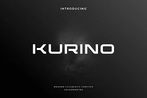Kurino, a Font by garismantra