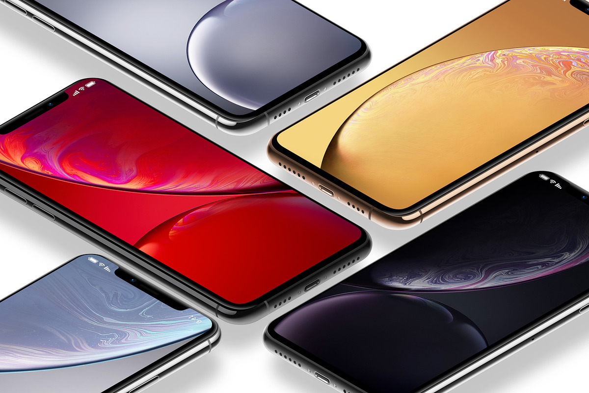 (INTRO SALE) iPhone XS and XS Max, an iPhone Mockup by RadekBroz (Photo 6 of 10)