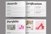 Resume Booklet Template Layout, a Stationery Template by ContestDesign (Thumbnail 4 of 4)