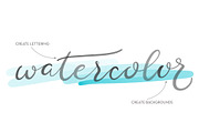 Ombre Watercolor Procreate Brush, a Brush Add-On by chattypress (Thumbnail 2 of 3)