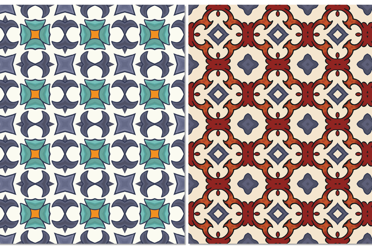 Set 83 - 10 Seamless Patterns, a Pattern Graphic by Little Bird (Photo 4 of 7)