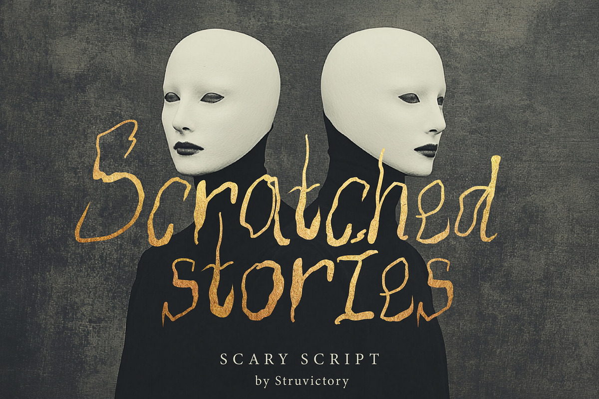 Whimsical Font Bundle 10 in 1, a Handwritten Font by Struvictory.art (Photo 20 of 28)