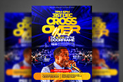 Crossover Church flyer template PSD, a Flyer Template by church flyer templates (Thumbnail 2 of 5)