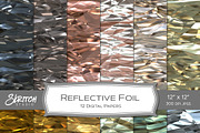 Reflective Foil Glitz & Glamor, a Background Graphic by Skritch Studio (Thumbnail 2 of 5)