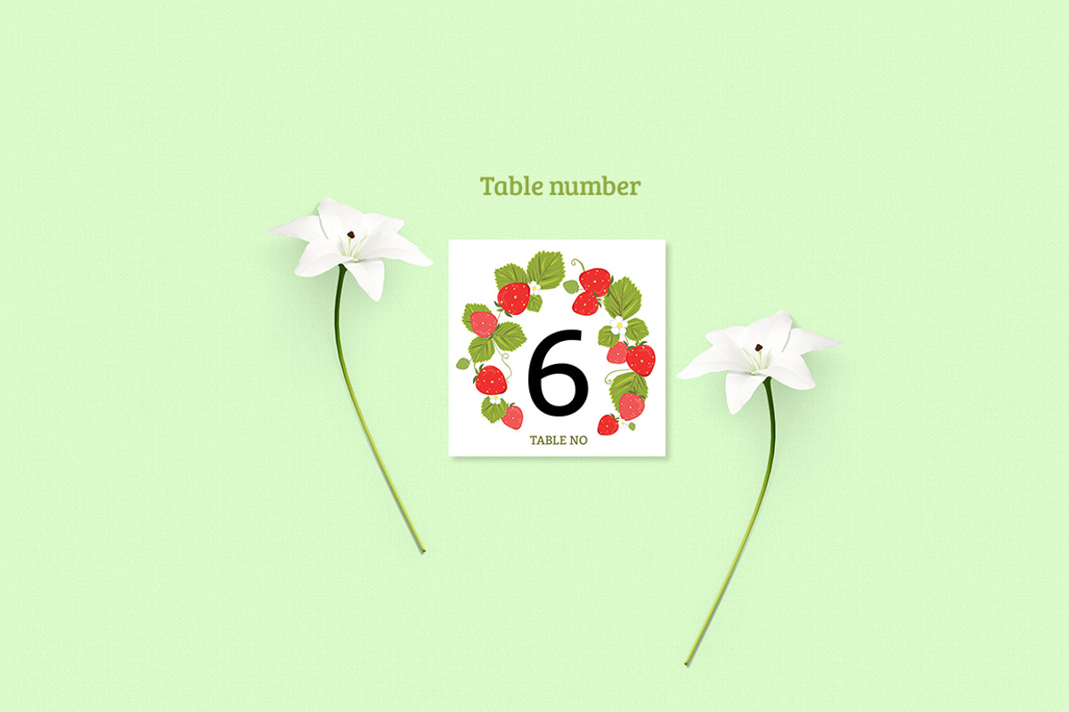 Summer Wedding Invitation Set, an Invitation Template by land art (Photo 9 of 9)