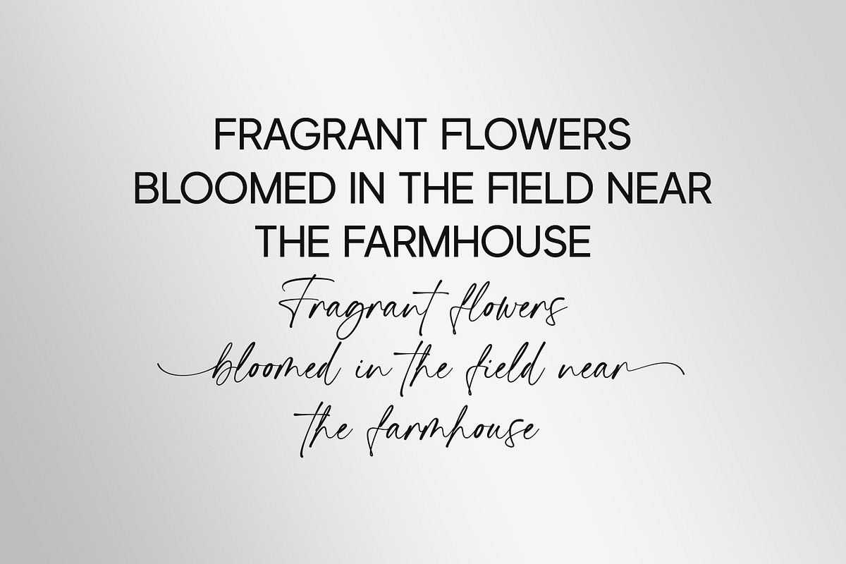 Cromathic | Font Duo, a Script Font by Lemonthe (Photo 3 of 8)
