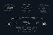 Road Race Extra + Illustrations, a Serif Font by Craft Supply Co. (Thumbnail 6 of 9)