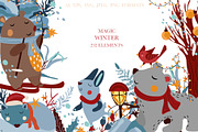 BUNDLE, Whole shop,clipart & pattens, an Animal Illustration by Usis (Thumbnail 4 of 16)