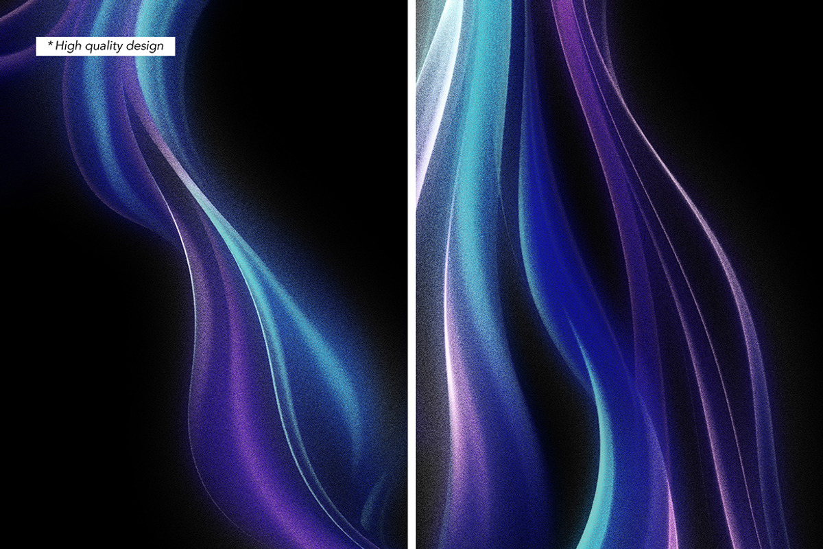 Futuristic Flow Gradient Backgrounds, a Background Graphic by Partikusi Design (Photo 2 of 3)
