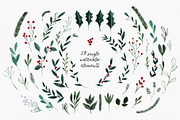 Crafty Christmas, Ink & Paper Set, an Illustration by January Bloom (Thumbnail 2 of 9)