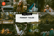 4 Forest Tales – Lightroom Presets, a Preset Add-On by SHOOM HOUSE (Thumbnail 1 of 8)