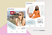 Instagram Template - Mode Minimal, a Social Media Template by muhisya (Thumbnail 4 of 8)