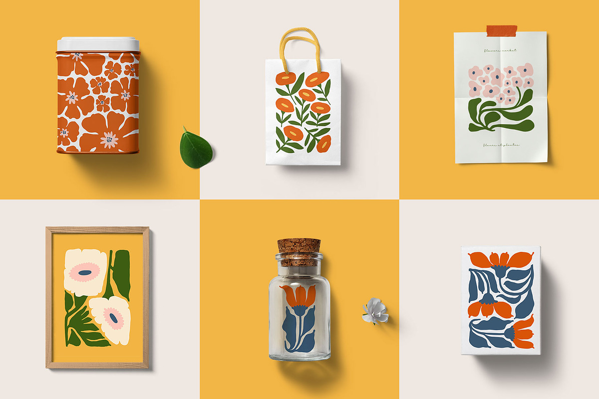 Modern Flora. 4 | Wall Art Creator, an Object Graphic by Leleka.Store (Photo 10 of 19)