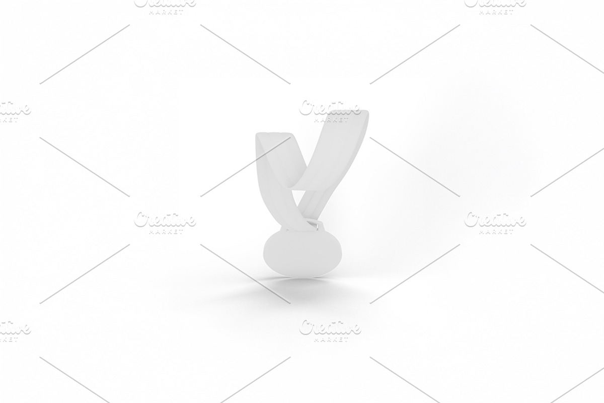Cartoon Medal Mockup, a Merchandise Mockup by Qaleb Studio (Photo 2 of 2)