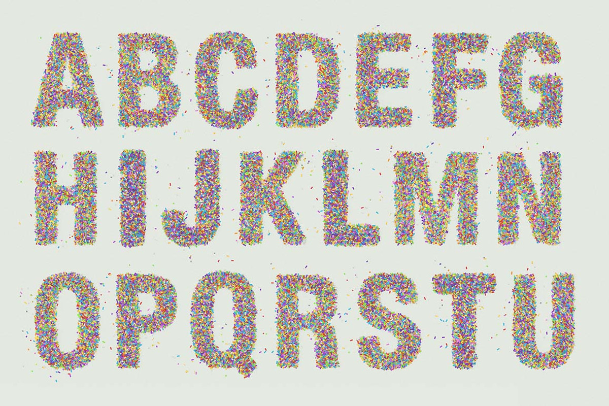 Confetti Type, an Object Graphic by Design Assets (Photo 6 of 8)