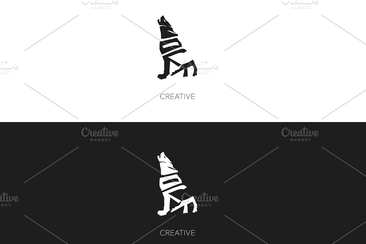 Wolf creative logo vector design, a Templates & Theme by Design4u_786 (Photo 3 of 5)