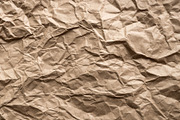 Brown Crumpled Craft Paper 