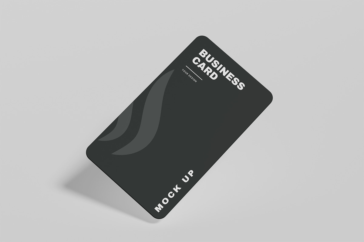 business card mockup, a Business Card Template by kebunmockup (Photo 4 of 5)