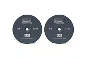 Compact Disc Mockup Template Set Vol, a Product Mockup by DesignRushMarket (Thumbnail 11 of 11)