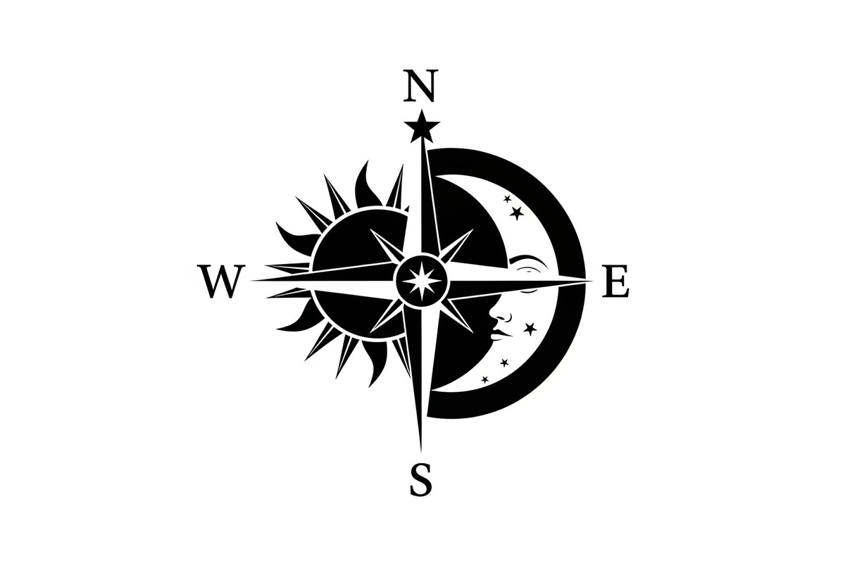 Celestial Compass SVG Bundle, an Illustration by Gaye Art (Photo 16 of 31)