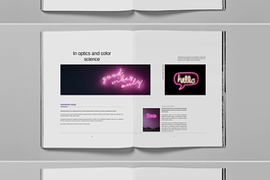 Magenta Studio Promo Brochure Layout