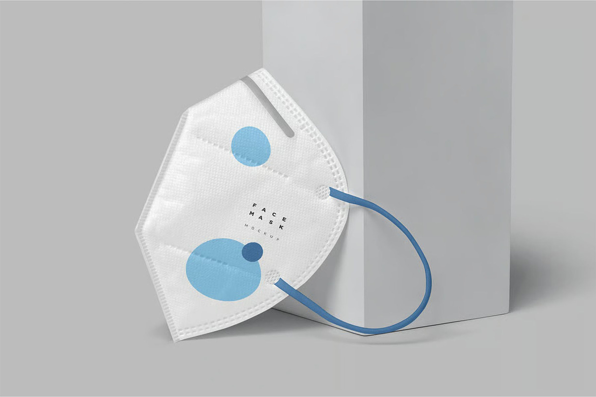 N95 Mask Mockups, a Mask Mockup by megostudi0 (Photo 2 of 7)