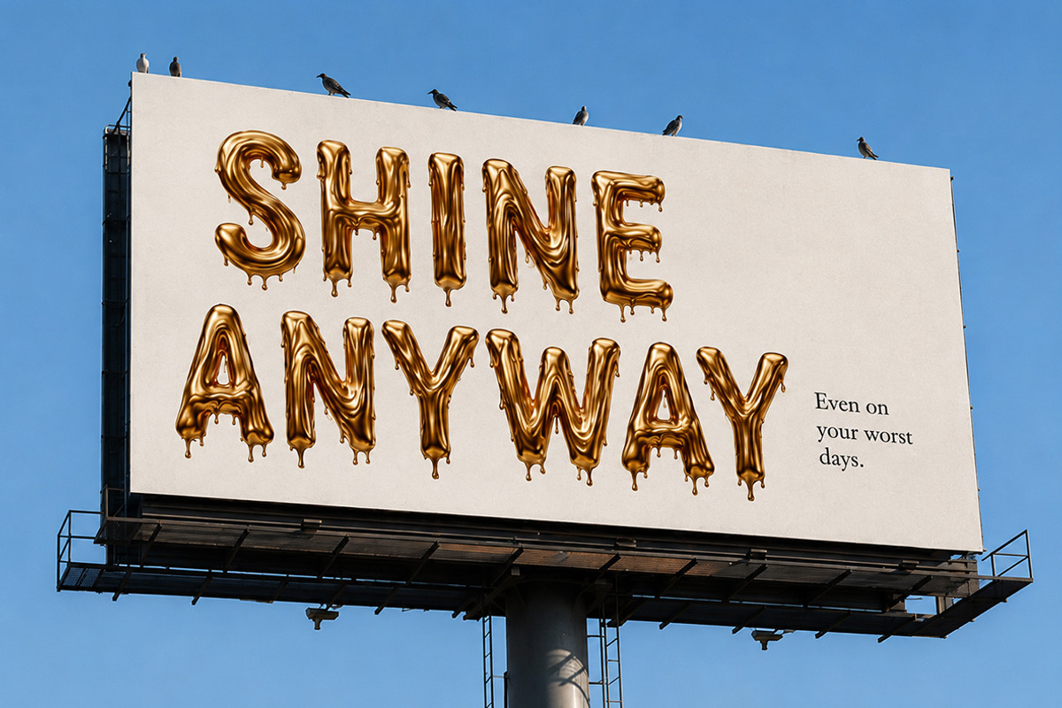 Golden Drip Font, a Handwritten Font by Handmadefont (Photo 10 of 14)
