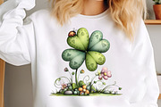 Watercolor St Patrick’s-day Clipart, an Illustration by GatewayDesign (Thumbnail 2 of 3)