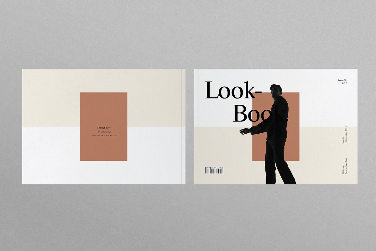 Minimalist Lookbook Landscape, a Magazine Template by DesignCrest (Photo 14 of 17)