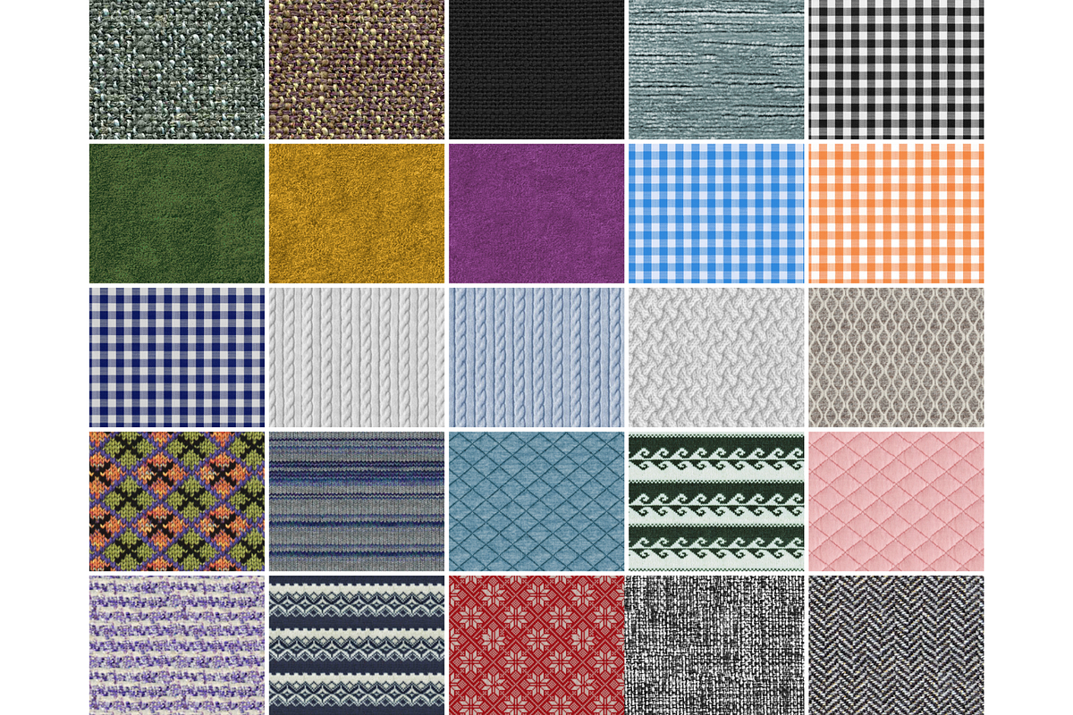 Fabric Textures For Photoshop, a Brush Add-On by Velo Graphic Studio (Photo 7 of 10)