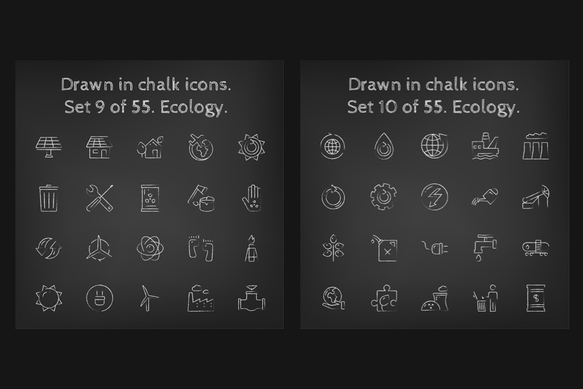1100 Chalkboard vector icons pack, an Outline Icon by Visual Generation (Photo 8 of 31)