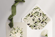 Watercolor Olive Green Flower, an Illustration by Beigetime (Thumbnail 8 of 10)