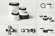 Cosmetic Jars Mock-up, a Packaging Mockup by DesignRushMarket (Thumbnail 1 of 7)