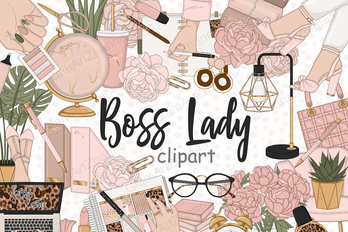 Boss Lady Illustration, a Work Illustration by GlamArtZhanna (Photo 1 of 5)