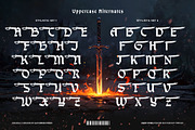 Burst Hydra Font, a Blackletter Font by alit design (Thumbnail 3 of 17)
