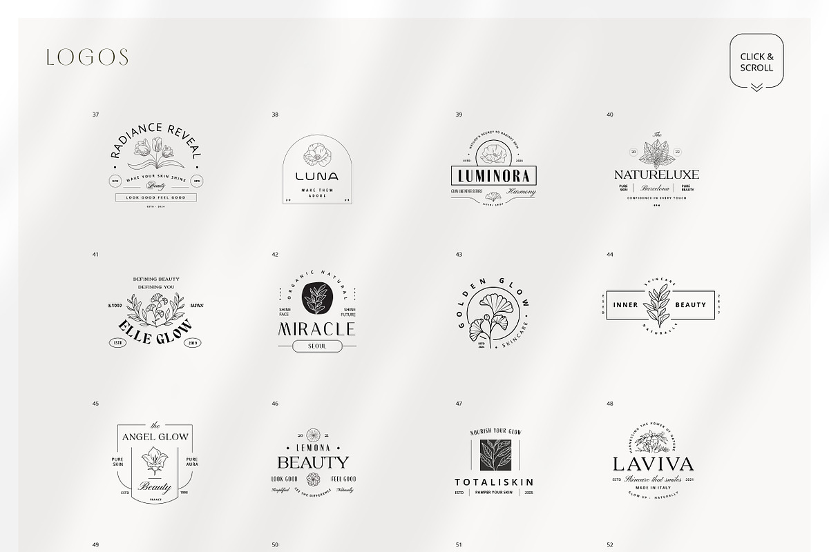 Natura Cosmetics  |  Branding Kit, a Branding & Logo Template by Jiwstudio (Photo 3 of 22)